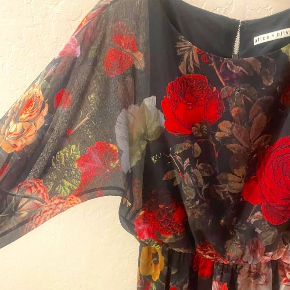 Alice + Olivia Floral Dress